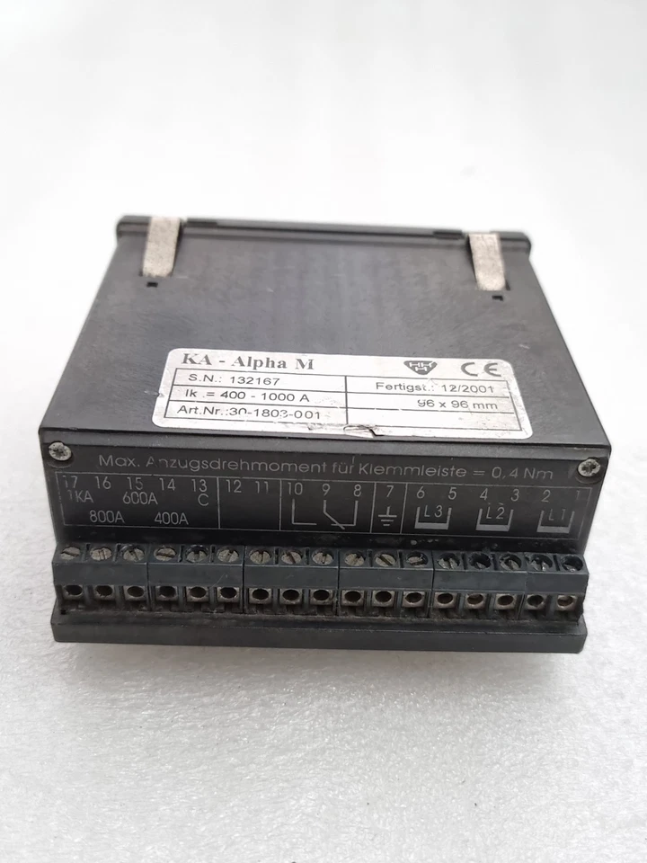 HORSTMANN ALPHA M KA-Alpha M 400-1000 A 30-1803-001 MADE IN GERMANY